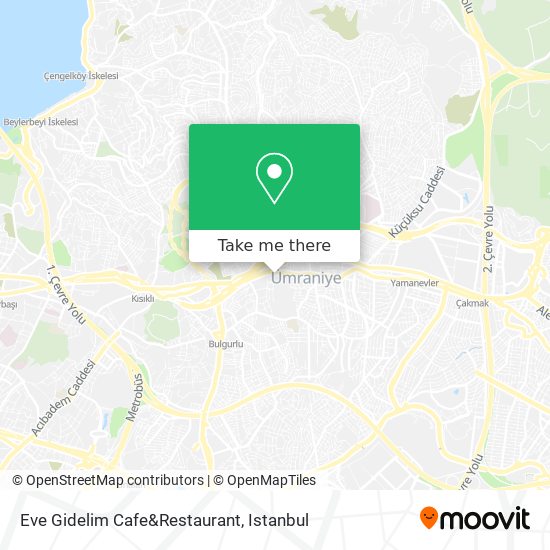 Eve Gidelim Cafe&Restaurant map