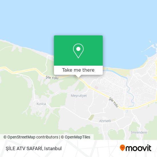 ŞİLE ATV SAFARİ map