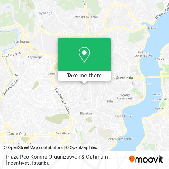 Plaza Pco Kongre Organizasyon & Optimum İncentives map