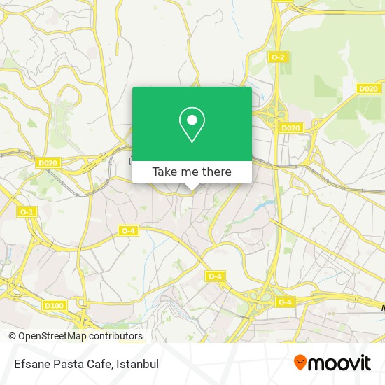 Efsane Pasta Cafe map