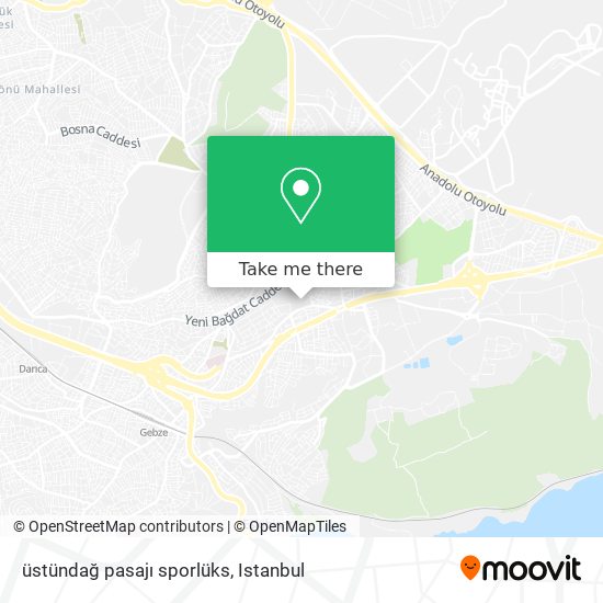 üstündağ pasajı sporlüks map