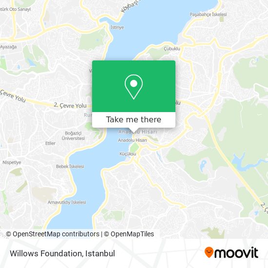 Willows Foundation map
