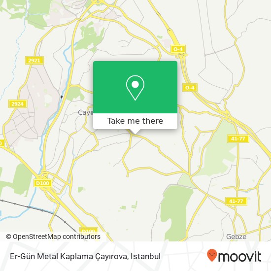 Er-Gün Metal Kaplama Çayırova map