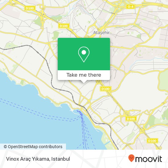 Vinox Araç Yıkama map