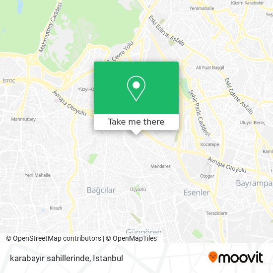 karabayır sahillerinde map