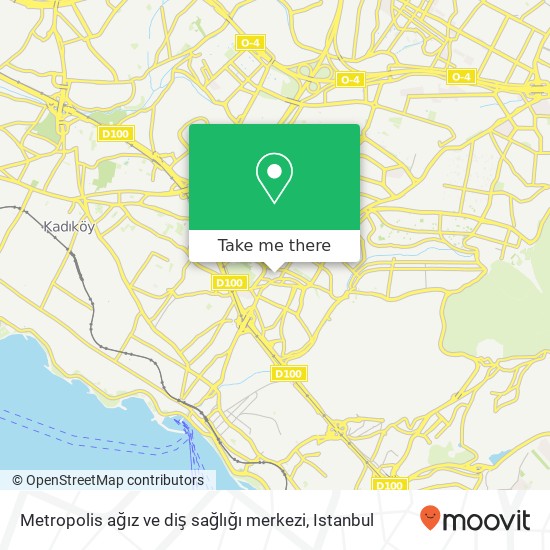 Metropolis ağız ve diş sağlığı merkezi map