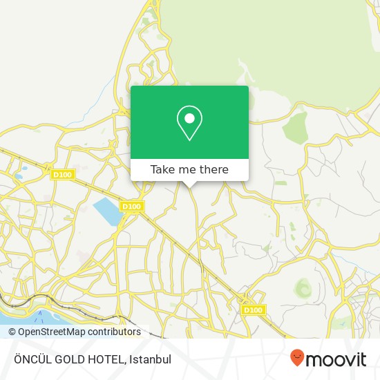 ÖNCÜL GOLD HOTEL map