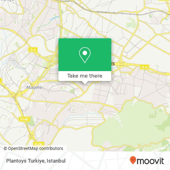 Plantoys Turkiye map