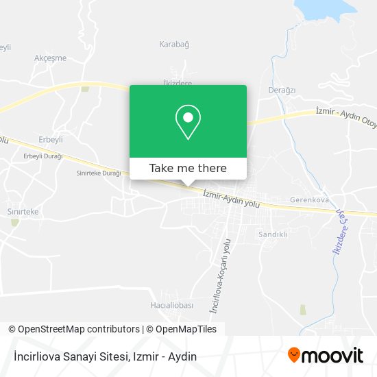İncirliova Sanayi Sitesi map