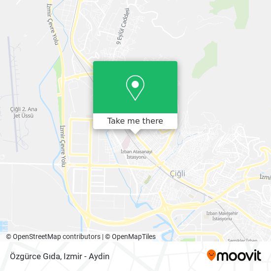 Özgürce Gıda map