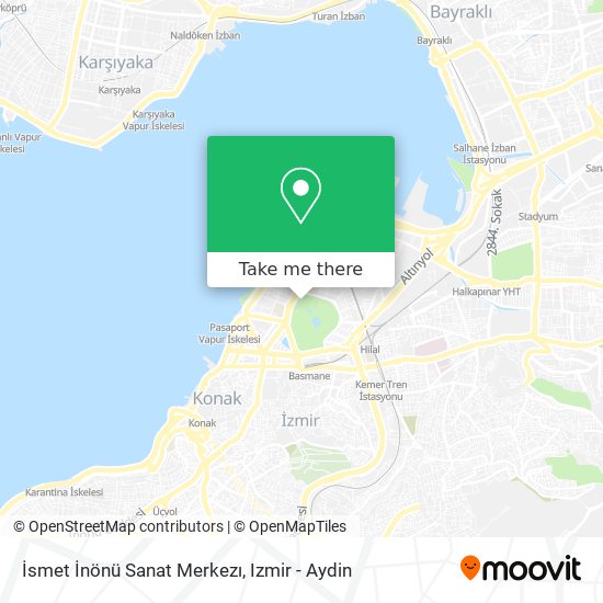 İsmet İnönü Sanat Merkezı map