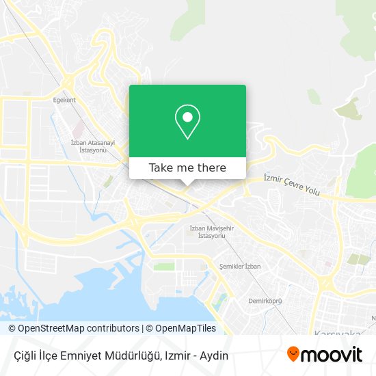 Çiğli İlçe Emniyet Müdürlüğü map