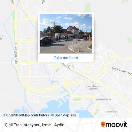 Çiğli Tren İstasyonu map