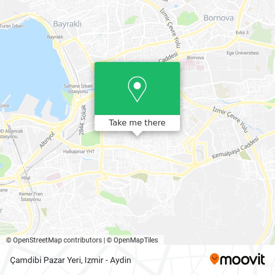 Çamdibi Pazar Yeri map