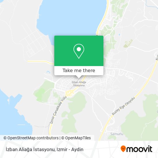 İzban Aliağa İstasyonu map