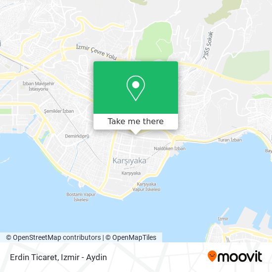 Erdin Ticaret map