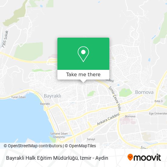 Bayrakli Halk Eğitim Müdürlüğü map