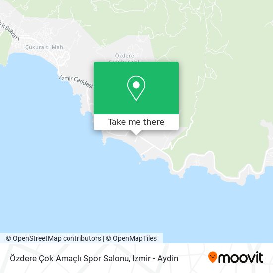 Özdere Çok Amaçlı Spor Salonu map