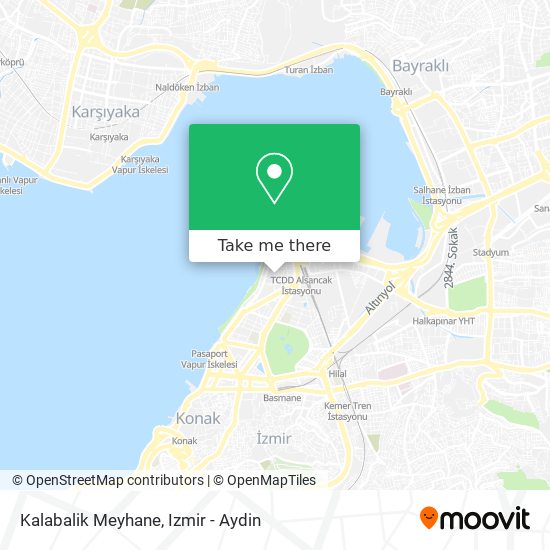 Kalabalik Meyhane map
