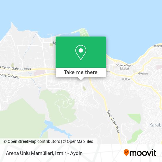 Arena Unlu Mamülleri map