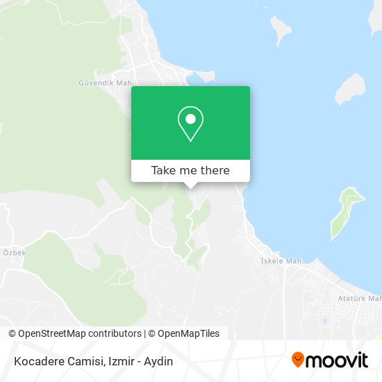 Kocadere Camisi map