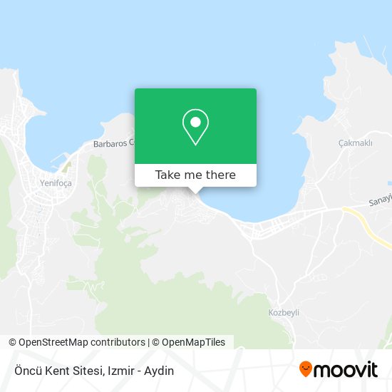 Öncü Kent Sitesi map