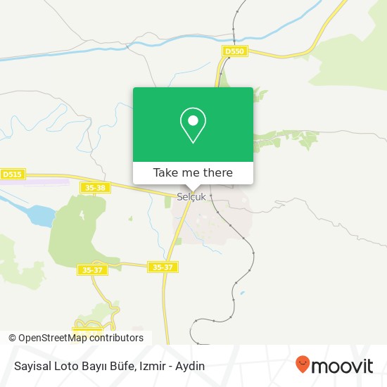 Sayisal Loto Bayıı Büfe map