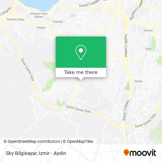 Sky Bilgisayar map