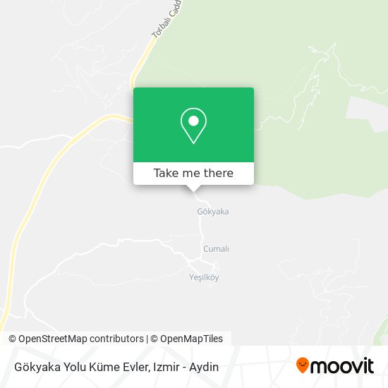 Gökyaka Yolu Küme Evler map