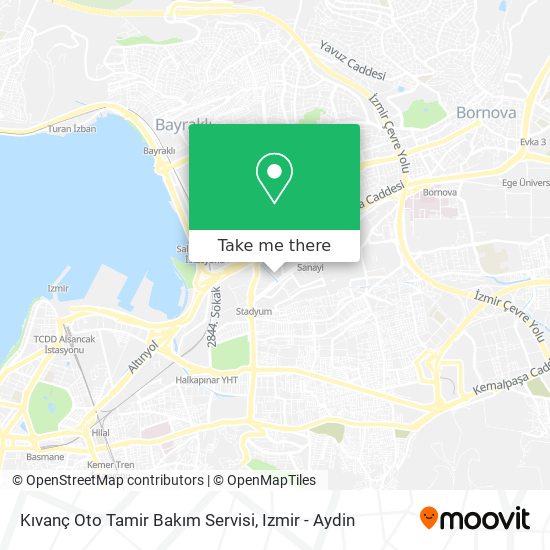 Kıvanç Oto Tamir Bakım Servisi map
