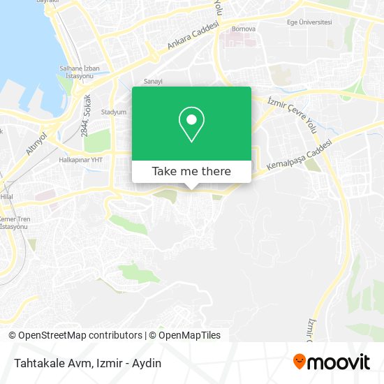 Tahtakale Avm map