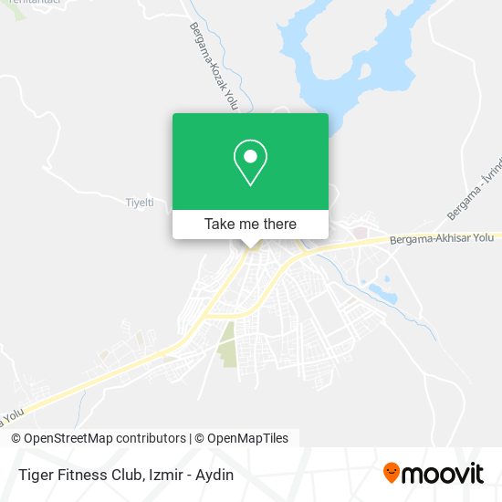 Tiger Fitness Club map