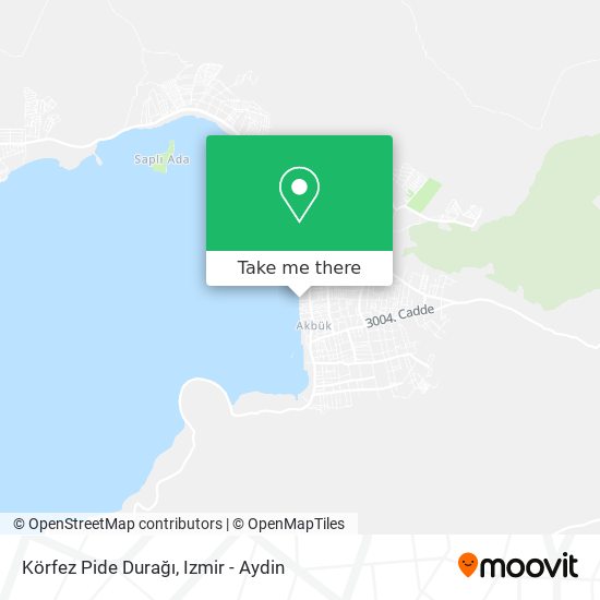 Körfez Pide Durağı map