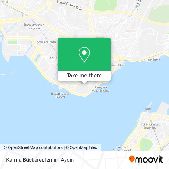 Karma Bäckerei map