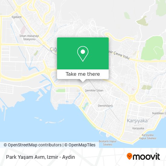 Park Yaşam Avm map