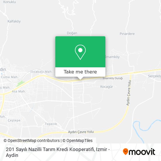 201 Sayılı Nazilli Tarım Kredi Kooperatifi map