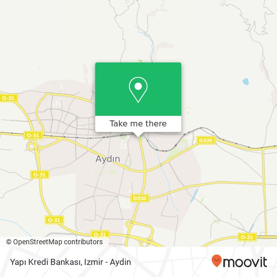 Yapı Kredi Bankası map