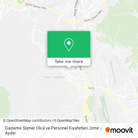Gaziemir Sümer Okul ve Personel Kıyafetleri map