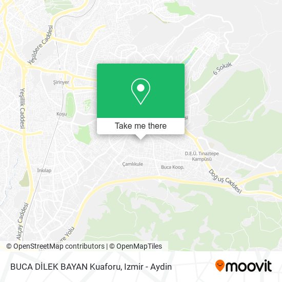 BUCA DİLEK BAYAN Kuaforu map
