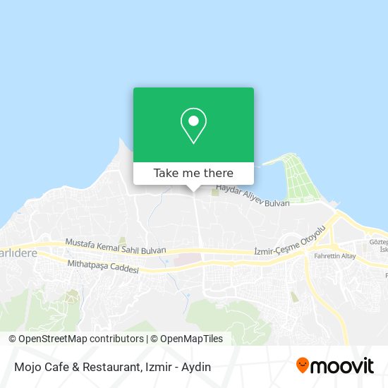 Mojo Cafe & Restaurant map