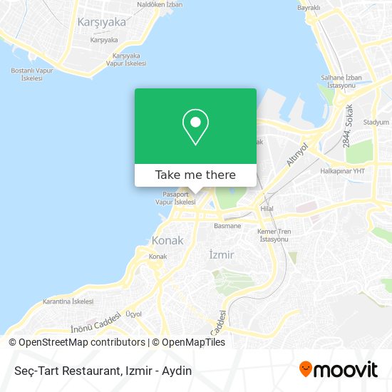 Seç-Tart Restaurant map