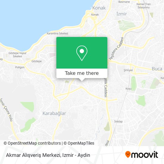 Akmar Alışveriş Merkezi map