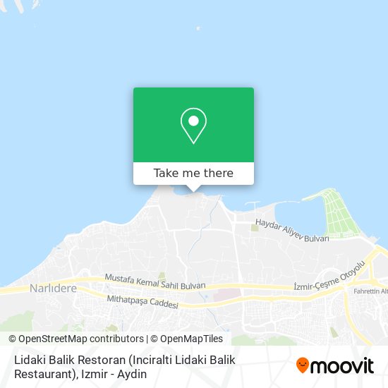 Lidaki Balik Restoran (Inciralti Lidaki Balik Restaurant) map