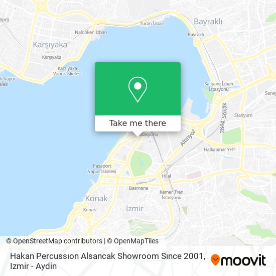Hakan Percussıon Alsancak Showroom Sınce 2001 map