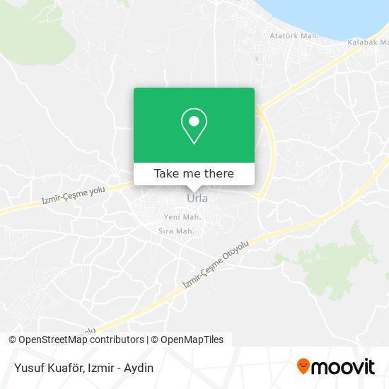 Yusuf Kuaför map
