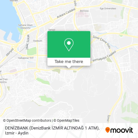 DENİZBANK (DenizBank İZMİR ALTINDAĞ 1 ATM) map