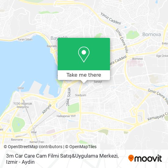 3m Car Care Cam Filmi Satış&Uygulama Merkezi map