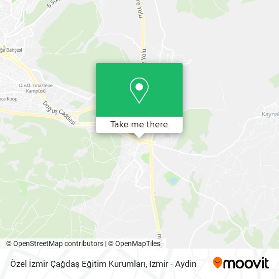 Özel İzmir Çağdaş Eğitim Kurumları map