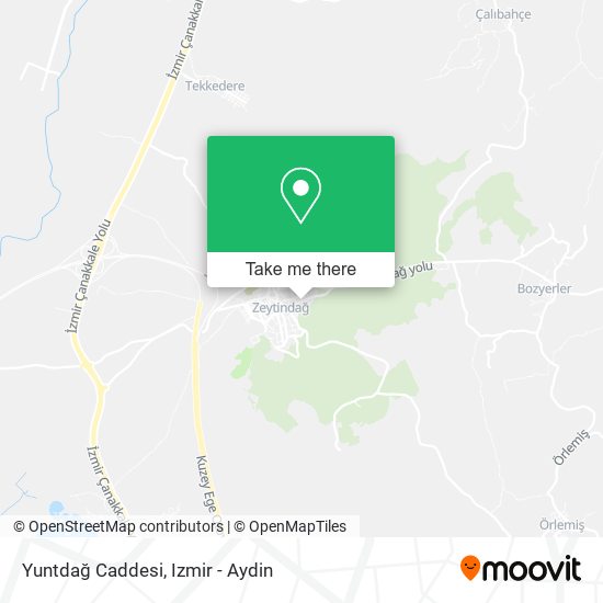Yuntdağ Caddesi map