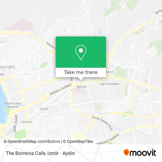 The Bornova Cafe map
